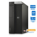 Dell Precision 5810 Tower Xeon E5-1650v3(6-Cores)/32GB DDR4/256GB SSD/Nvidia 768MB/DVD/8P Grade A+ W