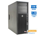 HP Z420 Tower Xeon E5-1603(4-Cores)/8GB DDR3/500GB/Nvidia 1GB/DVD/7P Grade A+ Workstation Refurbishe