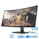 Used (A-) Monitor Z38c Curved/HP/38\"UW-QHD/3840x1600/Black/w/Speakers/Grade A-/DP & HDMI & USB Type-