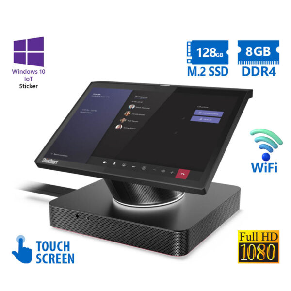 Lenovo ThinkSmart Hub 11H10002EU WiFi AIO w/Touchscreen 10.1”FHD/i5-8365U/8GB DDR4/128GB M.2 SSD/No