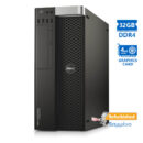 Dell Precision 5810 Tower Xeon E5-1620v3(4-Cores)/32GB DDR4/1TB/Nvidia 4GB/DVD/8P Grade A+ Workstati