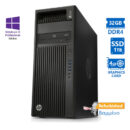 HP Z440 Tower Xeon E5-1650v4(6-Cores)/32GB DDR4/1TB SSD/Nvidia 4GB/DVD/10P Grade A+ Workstation Refu
