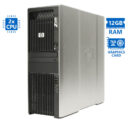 HP Z600 Tower Xeon 2x X5650(6-Cores)/12GB DDR3/500GB/Nvidia 768MB/DVD/7P Grade A Workstation Refurbi