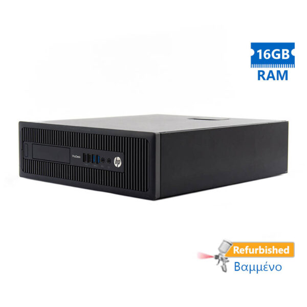 HP 600G1 SFF i3-4360/16GB DDR3/500GB/DVD/8P Grade A+ Refurbished PC