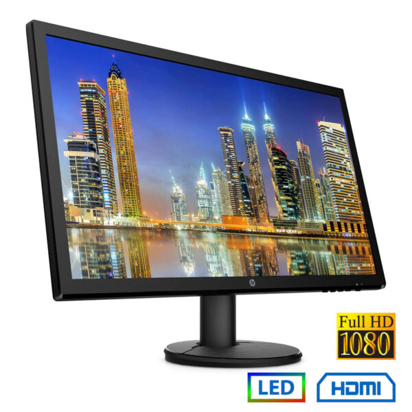 Used Monitor V24 LED/HP/24``FHD/1920x1080/Wide/Black/D-SUB & HDMI