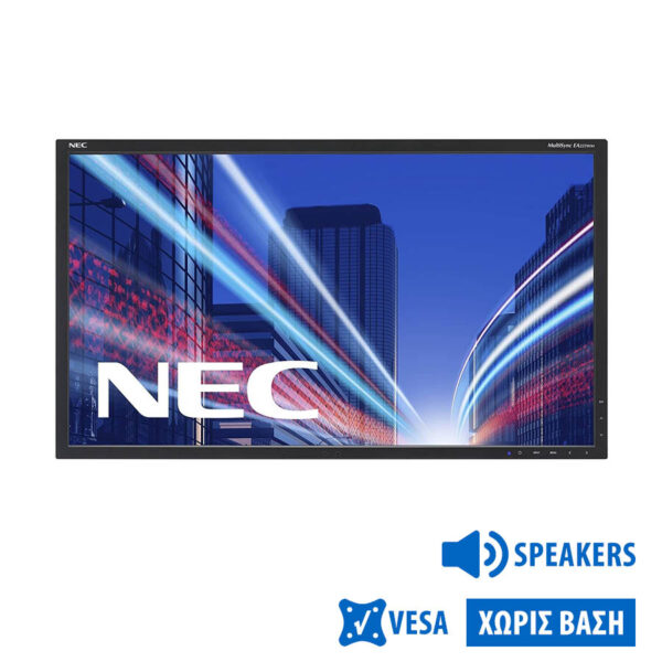 Used Monitor EA223WM TFT/Nec/22\"/1680x1050/Wide/Black/w/Speakers/No Stand/D-SUB & DVI-D & DP & USB H