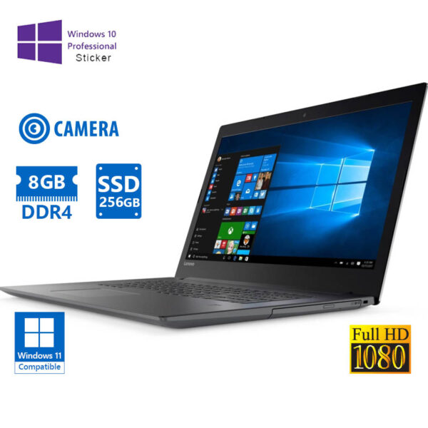 Lenovo (B) V320-17IKB i5-8250U/17.3``FHD/8GB DDR4/256GB SSD/DVD/Camera/10P Grade B Refurbished Lapto