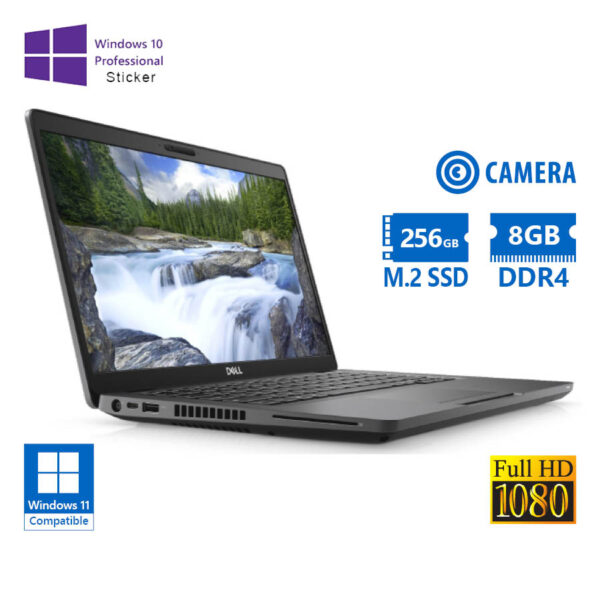 Dell Latitude 5400 i5-8250U/14``FHD/8GB DDR4/256GB M.2 SSD/No ODD/Camera/10P Grade A Refurbished Lap