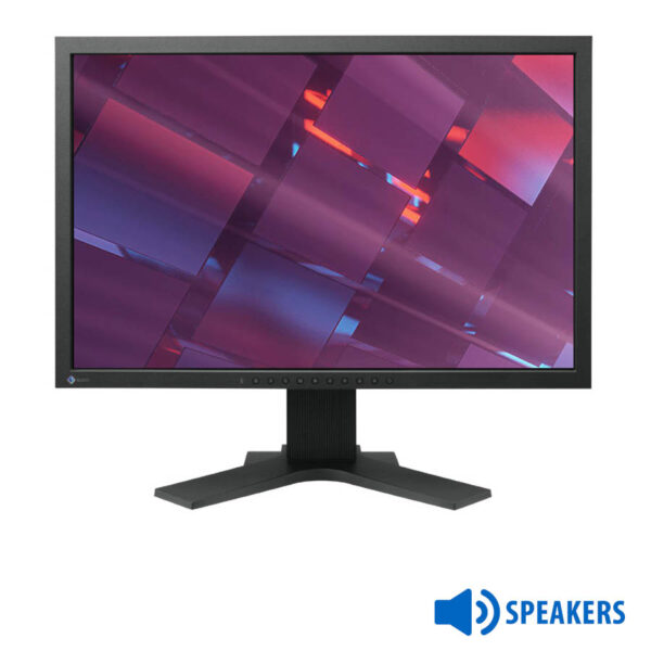 Used Monitor S2202w TFT/Eizo/22\"/1680x1050/Wide/Black/w/Speakers/D-SUB & DVI-D & DP & USB Hub
