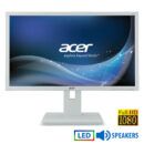 Used (A-) Monitor B246HL LED/Acer/24\"FHD/1920x1080/Wide/White/w/Speakers/Grade A-/D-SUB & DVI-D