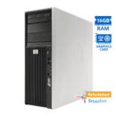 HP Z400 Tower Xeon E5-1620(4-Cores)/16GB DDR3/1TB/DVD/Nvidia 256MB Grade A- Workstation Refurbished
