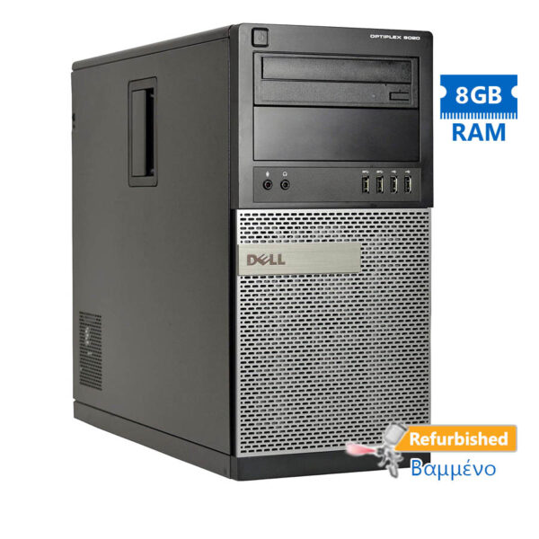 Dell 9020 Tower i5-4590/8GB DDR3/500GB/DVD/8H Grade A+ Refurbished PC
