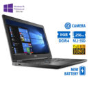Dell Latitude 5580 i5-7200U/15.6”FHD/8GB DDR4/256GB M.2 SSD/No ODD/Camera/New Battery/10P Grade A Re
