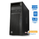 HP Z440 Tower Xeon E5-1650v3(6-Cores)/32GB DDR4/256GB SSD/Nvidia 4GB/DVD/7P Grade A+ Workstation Ref
