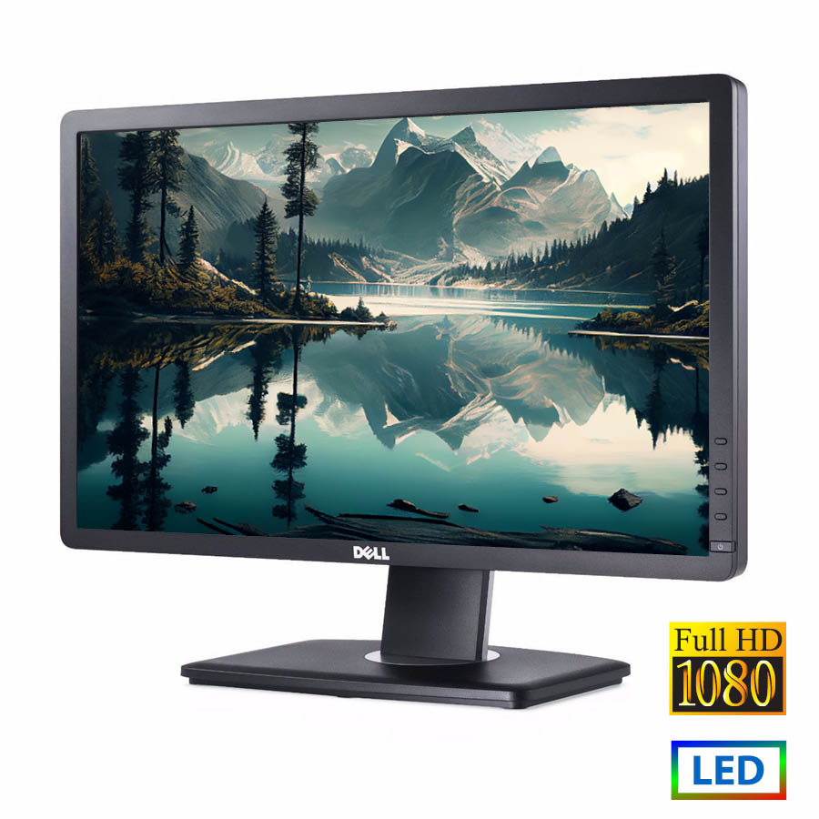 Used (A-) Monitor P2312HT LED/Dell/23\"FHD/1920x1080/Wide/Black/Grade A-/D-SUB & DVI-D & USB Hub