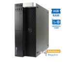 Dell Precision T3610 Tower Xeon E5-1620v2(4-Cores)/8GB DDR3/2TB/Nvidia 1GB/DVD/8P Grade A+ Workstati